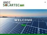 ANDI Solartec Solutions Website Screenshot