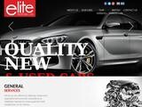 Elite Motors Website Screenshot