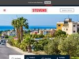 Stevens Rental Cars Website Screenshot
