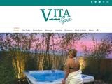Vita Spa Website Screenshot