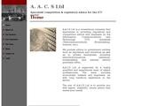 A. A. C. S Website Screenshot