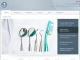 Adamantio Dental Center Website Screenshot