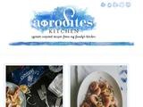 Afrodites Kitchen Website Screenshot
