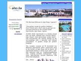 Alexia Hotel Apartments Website Screenshot