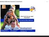 Andoniou Insurance Website Screenshot