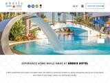 Anesis Hotel Website Screenshot