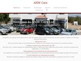 ANW Cars Ltd Website Screenshot