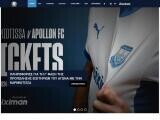 Apollon F.C. Website Screenshot
