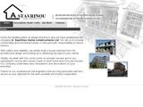Stavrinou Home Construction Website Screenshot