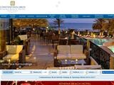 Athena Beach Hotel Paphos Website Screenshot