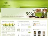 Bioexcellia Natural Cosmetics Website Screenshot
