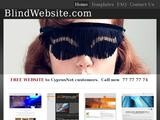 Blind Website Website Screenshot