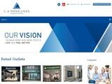 C A Papaellinas Website Screenshot