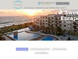 Capital Coast Resort & Spa Website Screenshot