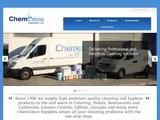 Chemex Cleaning Products Website Screenshot