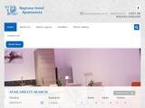 Neptune Hotel Apartments Website Screenshot