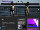 Revolution Dance Studio Website Screenshot