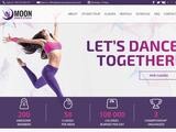 Dance Studio MooN Website Screenshot