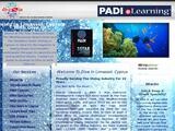 Dive In Limassol Website Screenshot