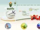 Earth Spa Website Screenshot