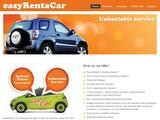 Easy Rent a Car Website Screenshot