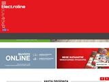 Electroline Website Screenshot