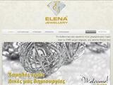 Elena Jewellery Website Screenshot