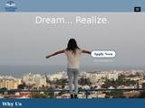 InterNapa College Website Screenshot