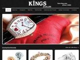Kings Jewellers Website Screenshot