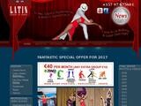 Latin School of Dance Cyprus Website Screenshot