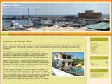 Matsas Villas Website Screenshot