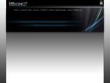 MicroSat IT Website Screenshot
