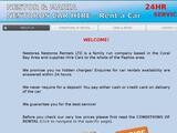 Nestor & Maria Car Rentals Website Screenshot