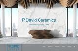 David Ceramics Website Screenshot