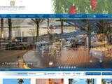 Pioneer Beach Hotel Website Screenshot