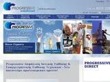 Progressive Insurance Website Screenshot