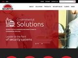 Securiton Alarm Systems Website Screenshot