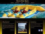 Stavros Water Sports Website Screenshot