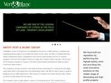 Vert Blanc Enterprises Website Screenshot