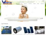 Vesta Solar Website Screenshot