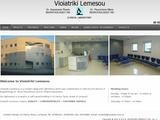 Vioiatriki Lemesou Website Screenshot