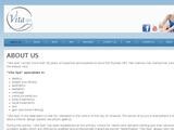 VitaSpa Website Screenshot