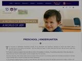 American Academy Nicosia Website Screenshot