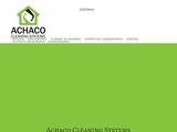 Achaco Cleaning Systems Ltd Website Screenshot