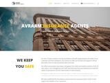 Avraam Insurance Website Screenshot