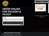 Clock Cafe Website Screenshot