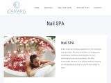 Damaris Nail Spa Website Screenshot