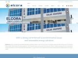 Elcora Website Screenshot