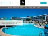 Faros Hotel Website Screenshot