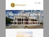 HJS Insurance Website Screenshot